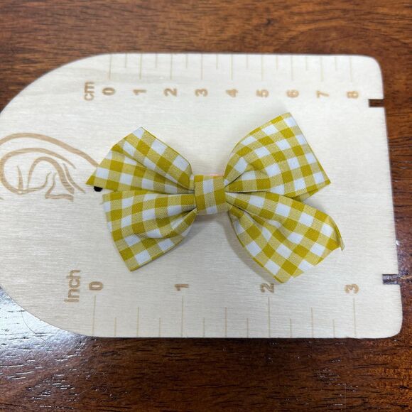 Hair pins fashion bear flower ribbon hair pin 4PC set Yellow anime LA Comic Con - Picture 15 of 16